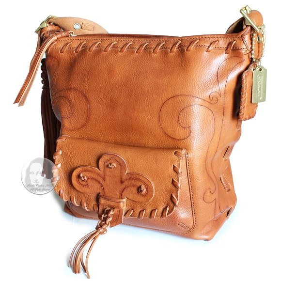 Anna Sui x Coach Fleur de Lis Duffel Sac Bag 2012 Limited Edition Bag #21187 - Picture 5 of 13